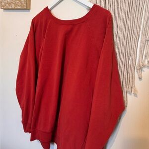 Torrid Red Crew Neck Sweater